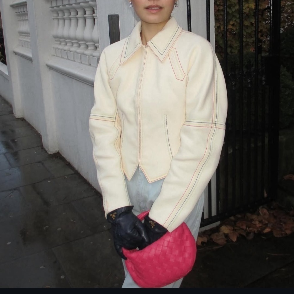 New Tory Burch Cotton Twill Jacket - Picture 6 of 15